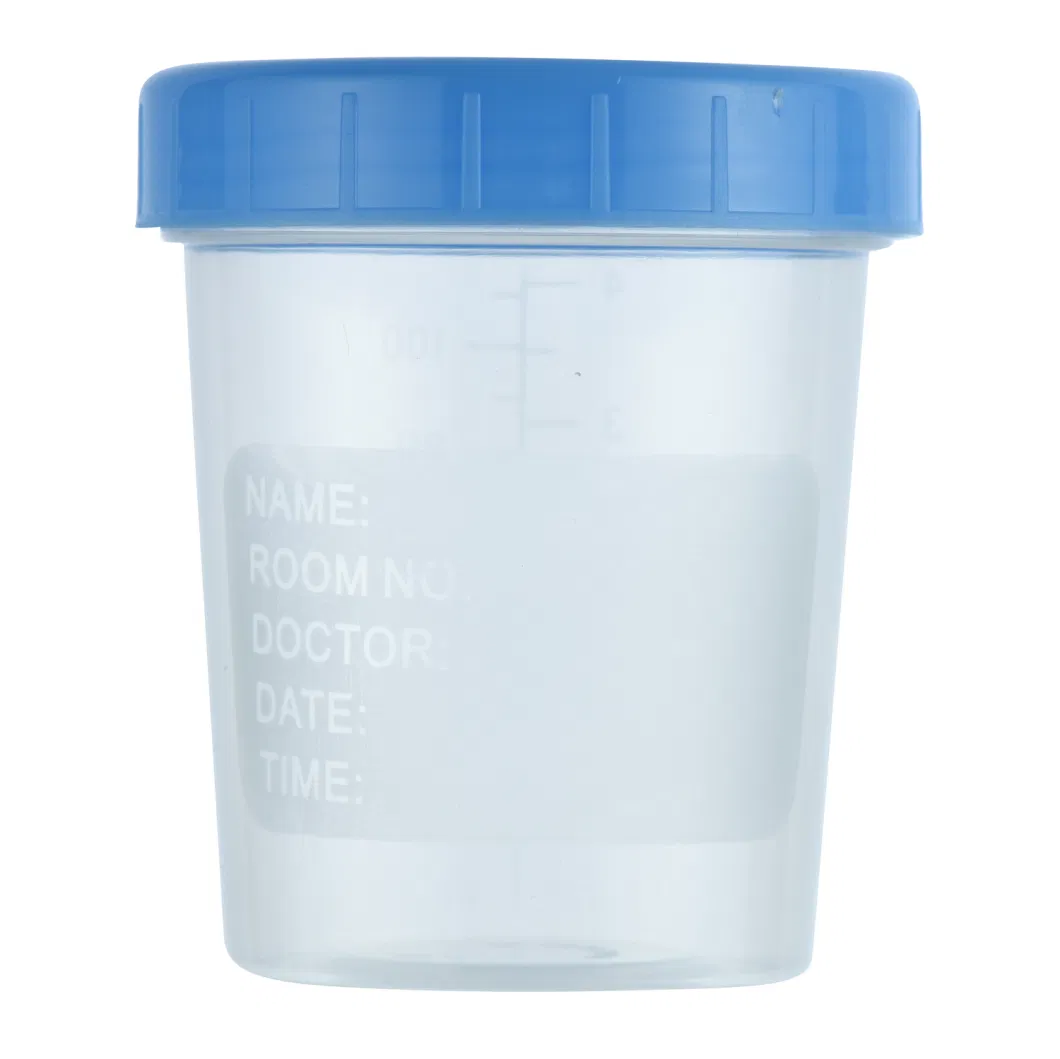 5ml Medical Disposable Specimen Container/Steril Stool Container/PP/Screw Cap/&Phi; 29*59mm