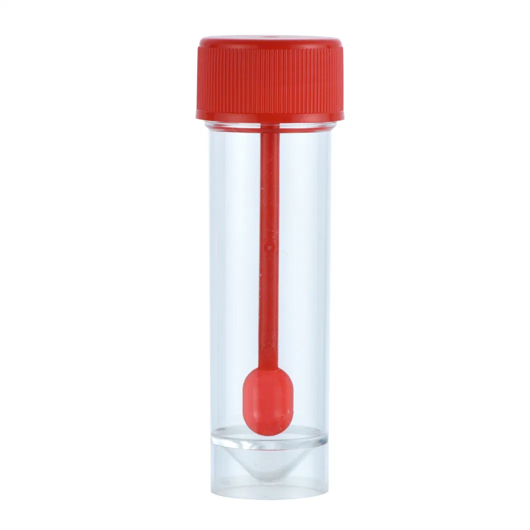 5ml Medical Disposable Specimen Container/Steril Stool Container/PP/Screw Cap/&Phi; 29*59mm