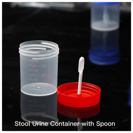 Siny High Quality 30ml 40ml Medical Sterile Plastic Specimen Supply Disposable Stool Container