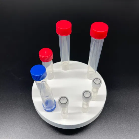 1.5ml Graduation Clear White Flat Bottom Cryovial Tube